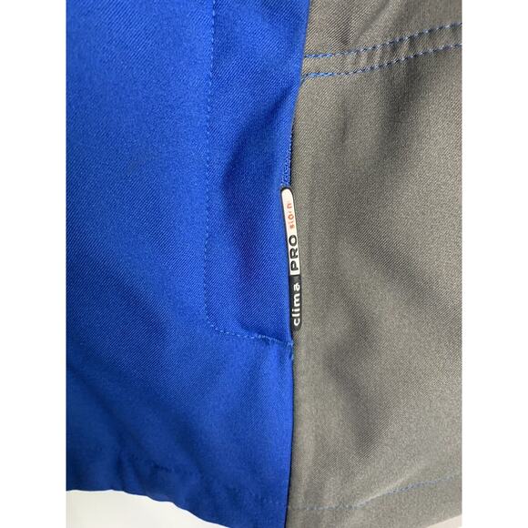 SALOMON CLIMA PRO Sample 2 Piece Ski Snowboard Jacket Coat Blue Grey Large - Picture 3 of 11